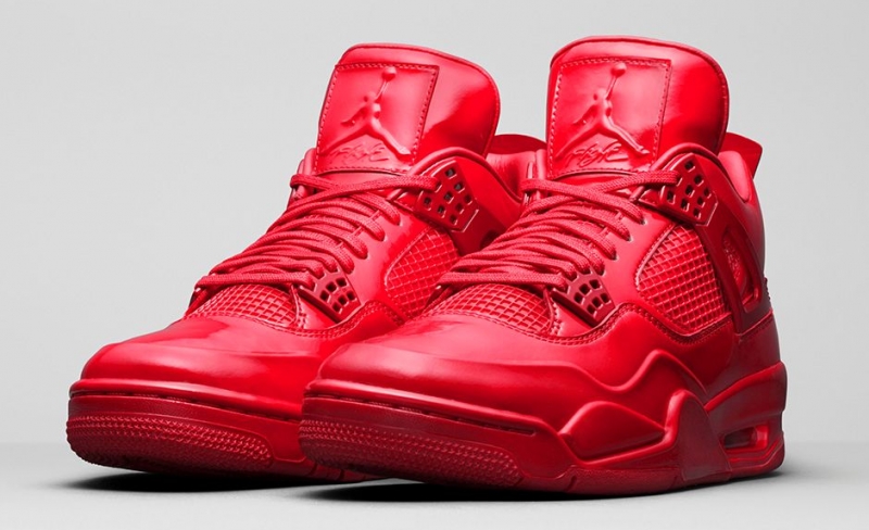 pure red jordans