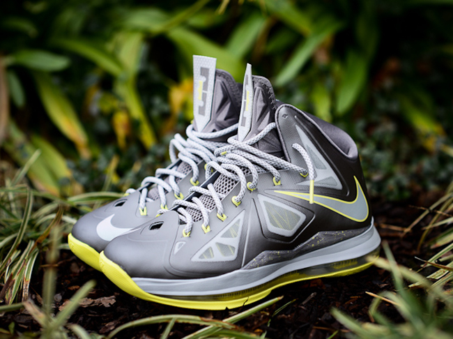 grey lebron 10