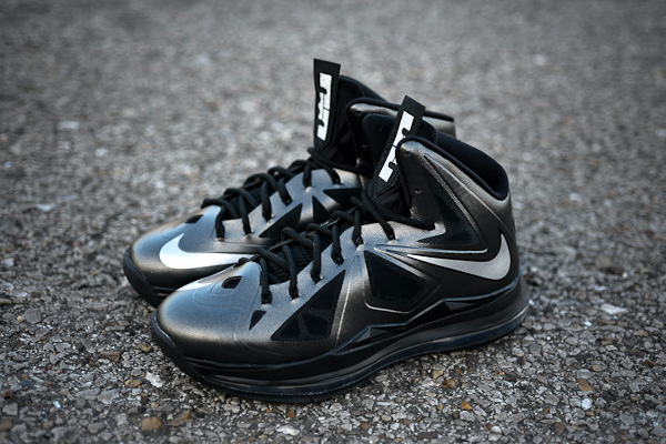 ShoeFax - Nike LeBron 10 Black Diamond
